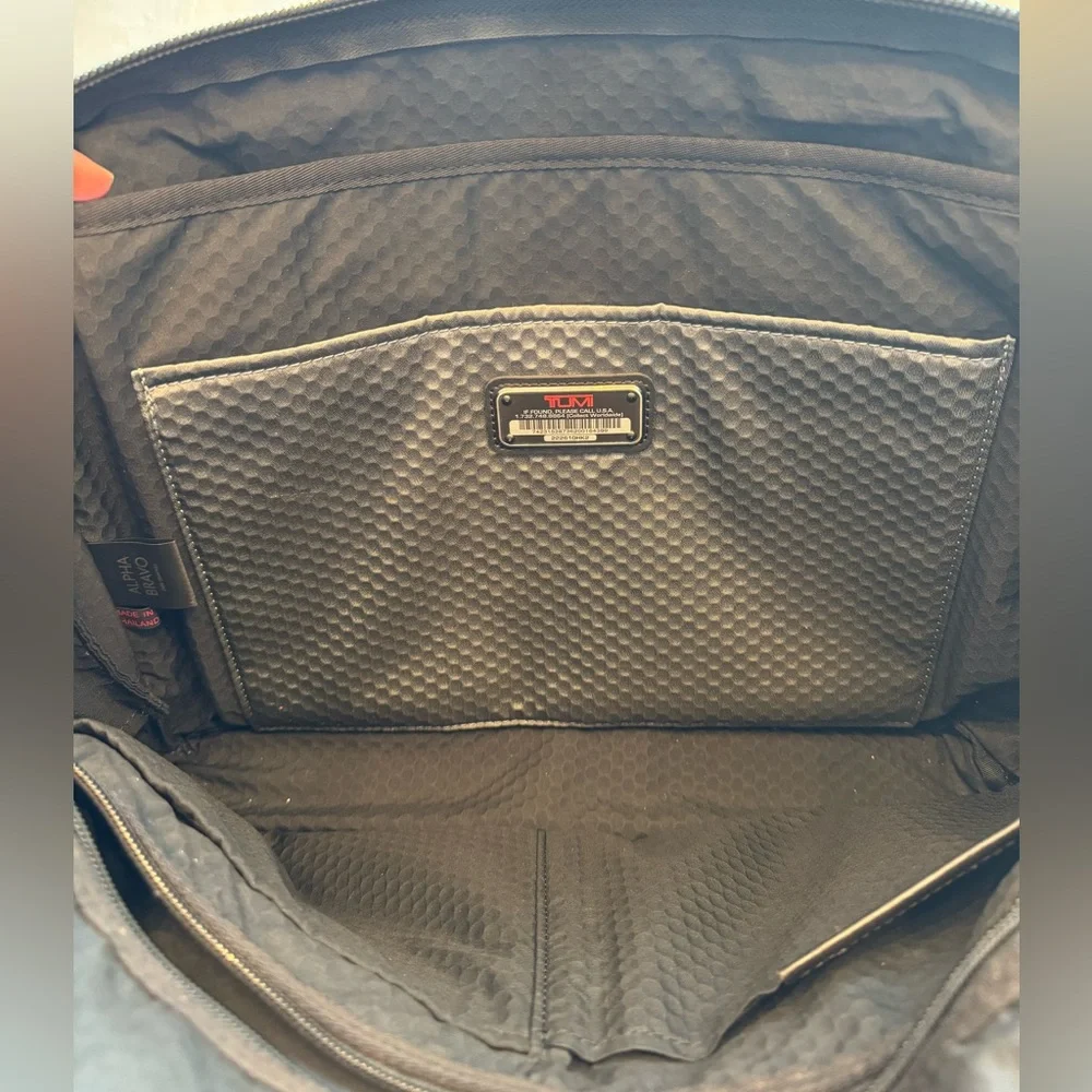 TUMI Men's Alpha Bravo Earle Compact Briefcase